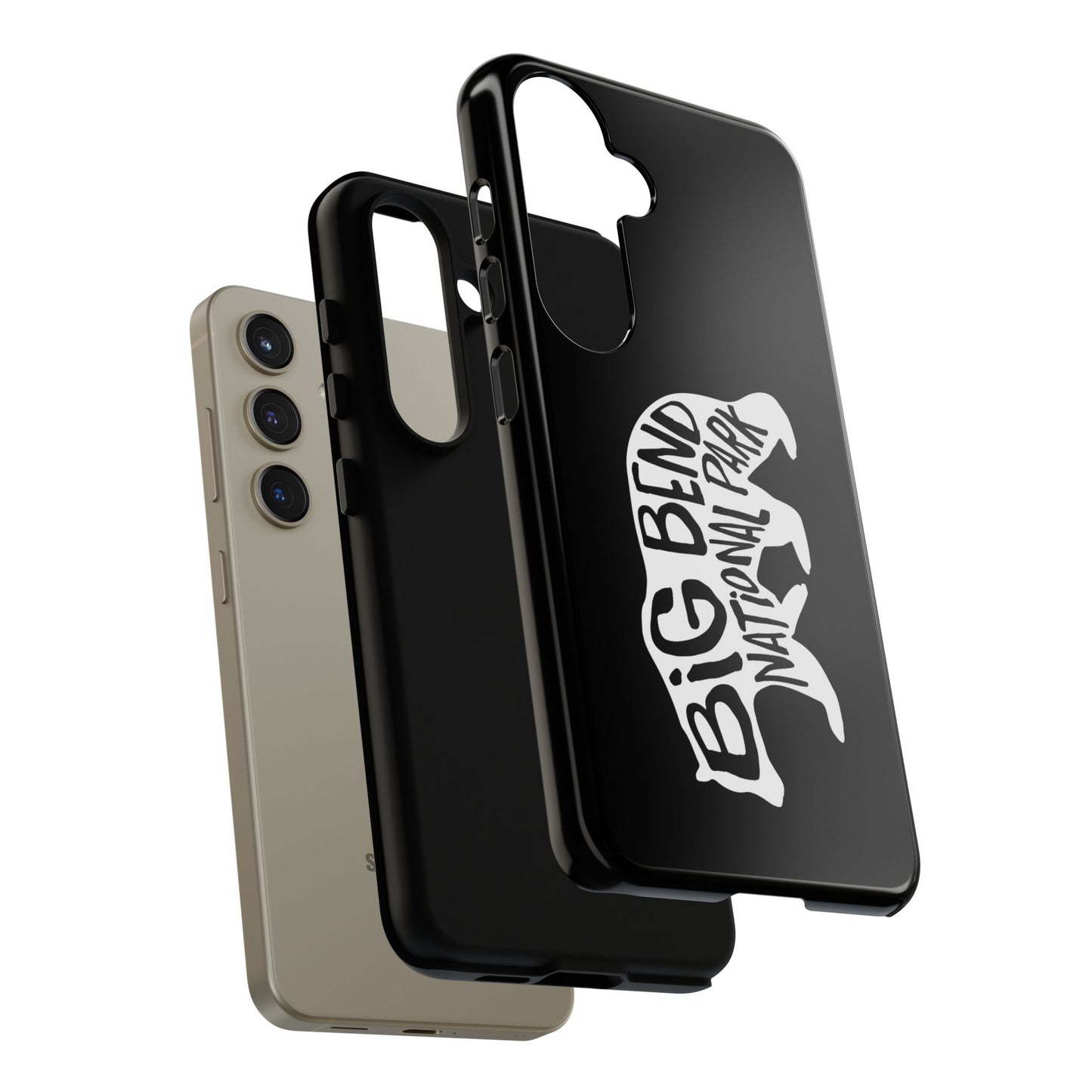 Big Bend National Park Phone Case - Black Bear Design