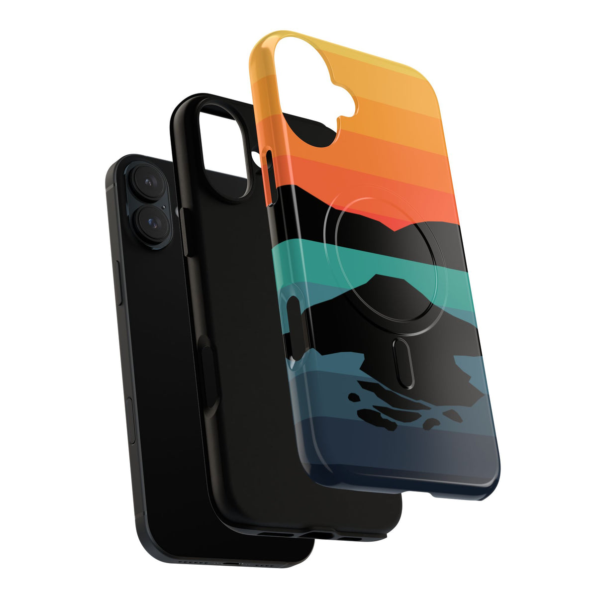 Crater Lake National Park iPhone Case with MagSafe - Gradient Design
