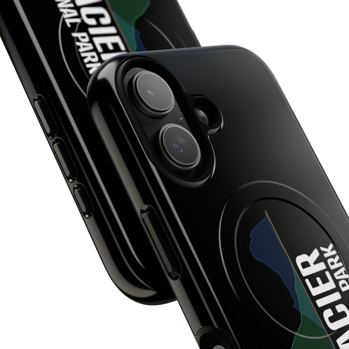 Glacier National Park iPhone Case with MagSafe - Histogram Design