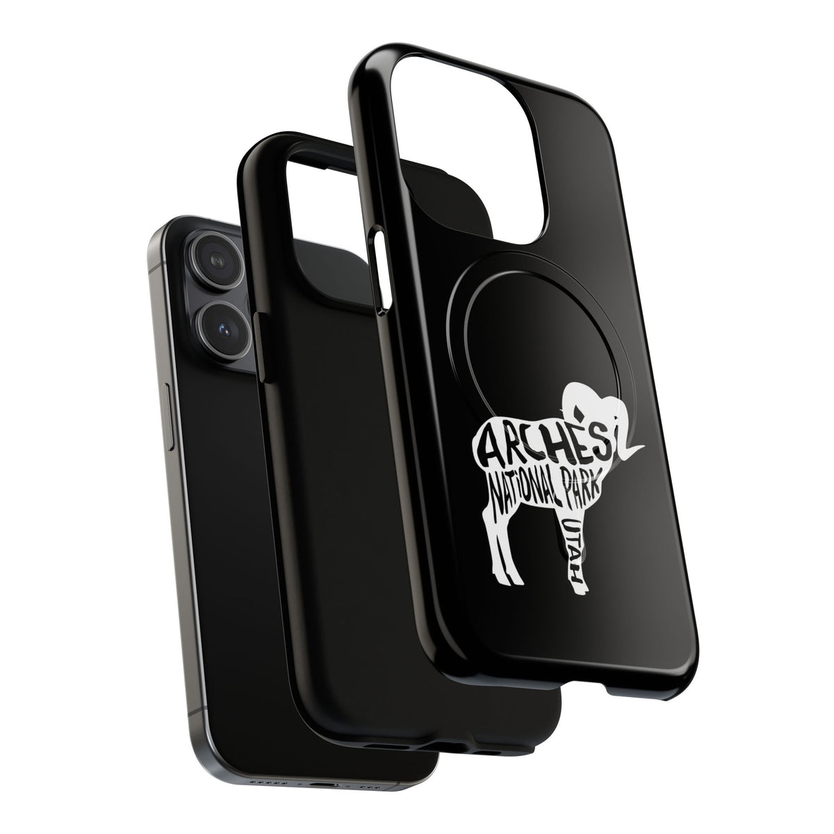 Arches National Park iPhone Case with MagSafe - Bighorn Sheep Design
