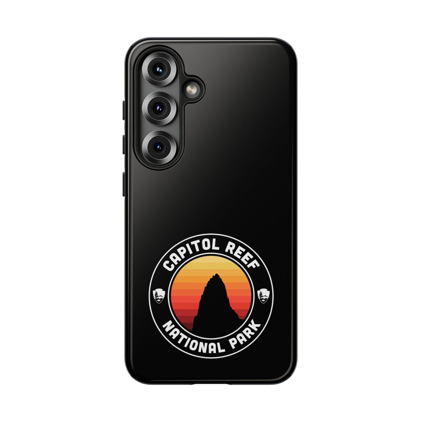 Capitol Reef National Park Phone Case - Round Emblem Design