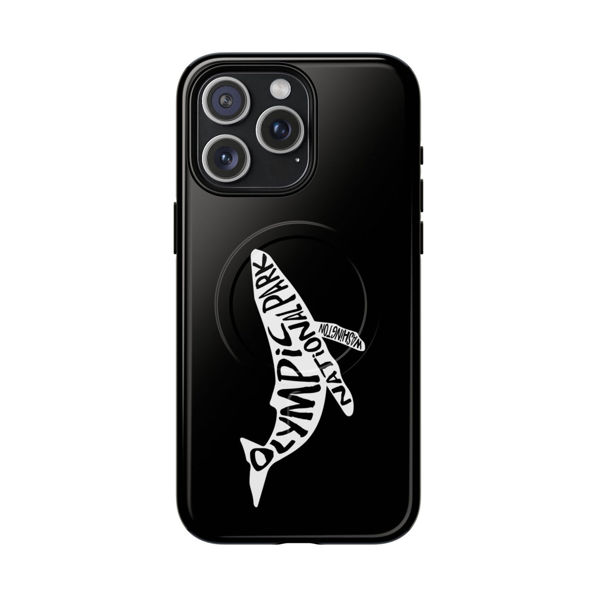 Olympic National Park iPhone Case with MagSafe - Humpback Whale Design