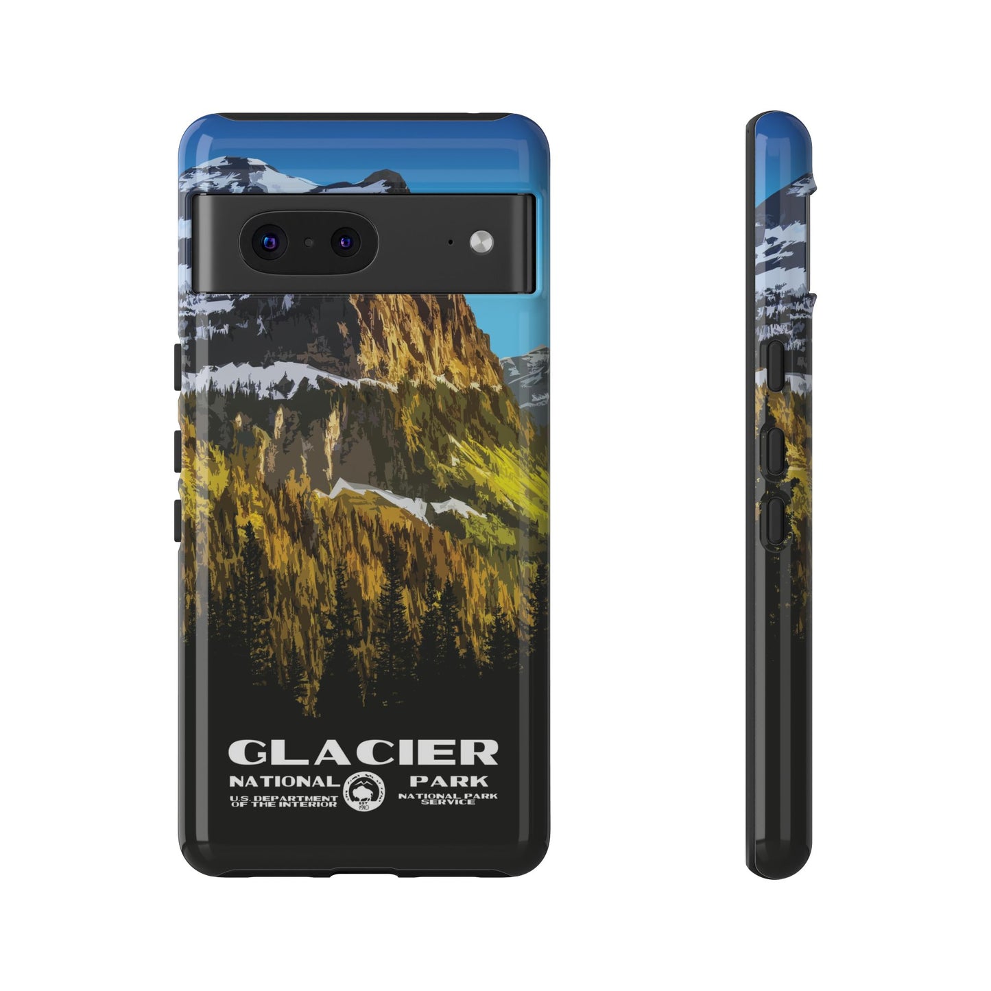 Glacier National Park Phone Case - WPA Style