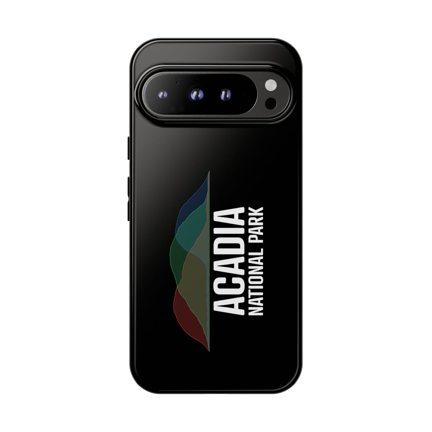 Acadia National Park Phone Case - Histogram Design