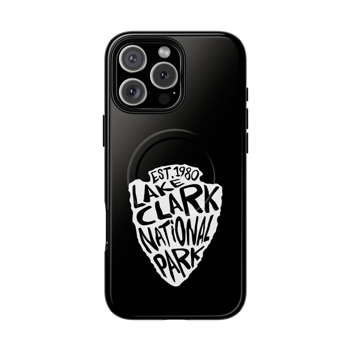 Lake Clark National Park iPhone Case with MagSafe - Arrowhead Design