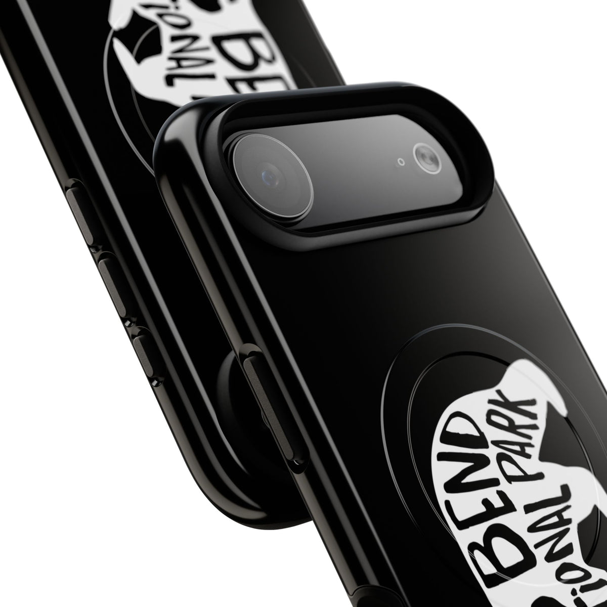 Big Bend National Park iPhone Case with MagSafe - Black Bear Design
