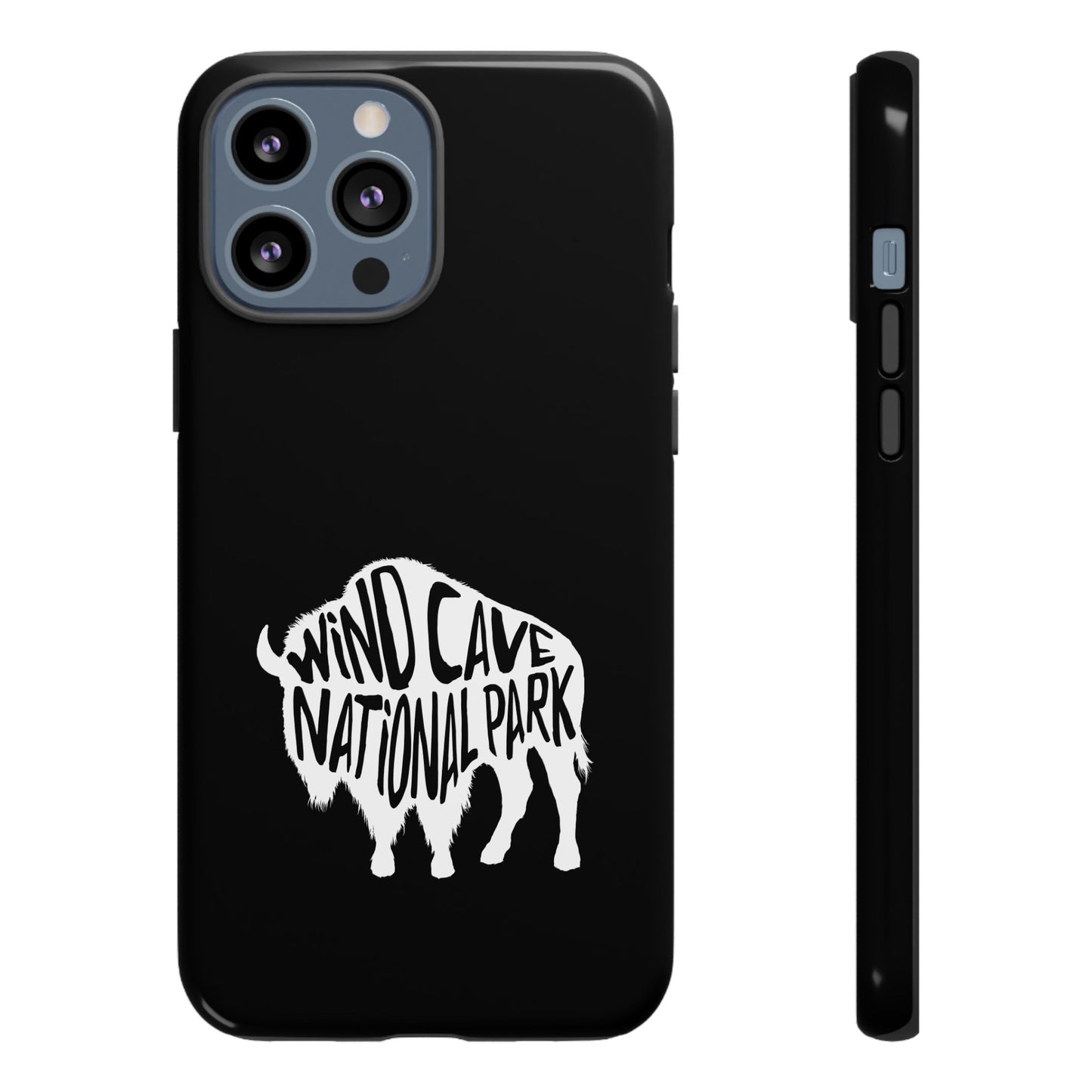 Wind Cave National Park Phone Case - Bison Design