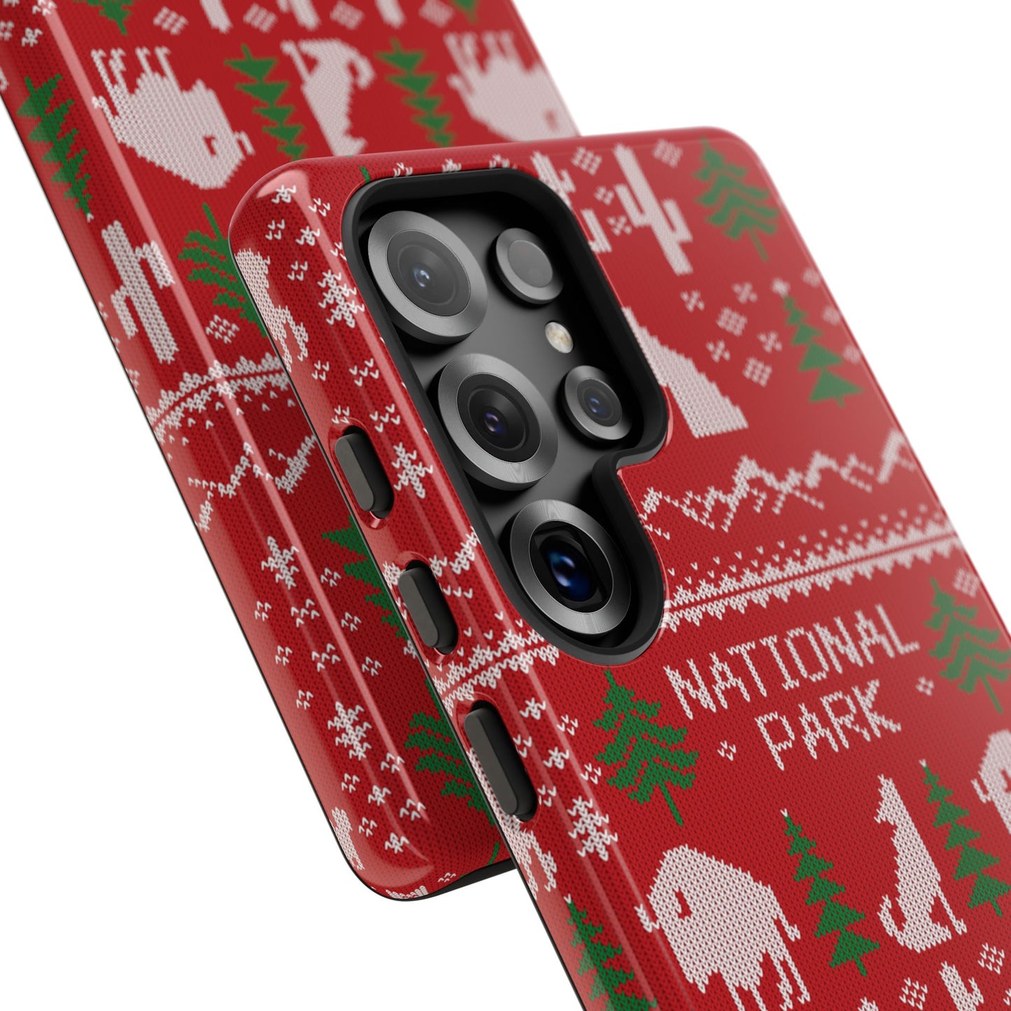 National Park Phone Case - Fair Isle Pattern