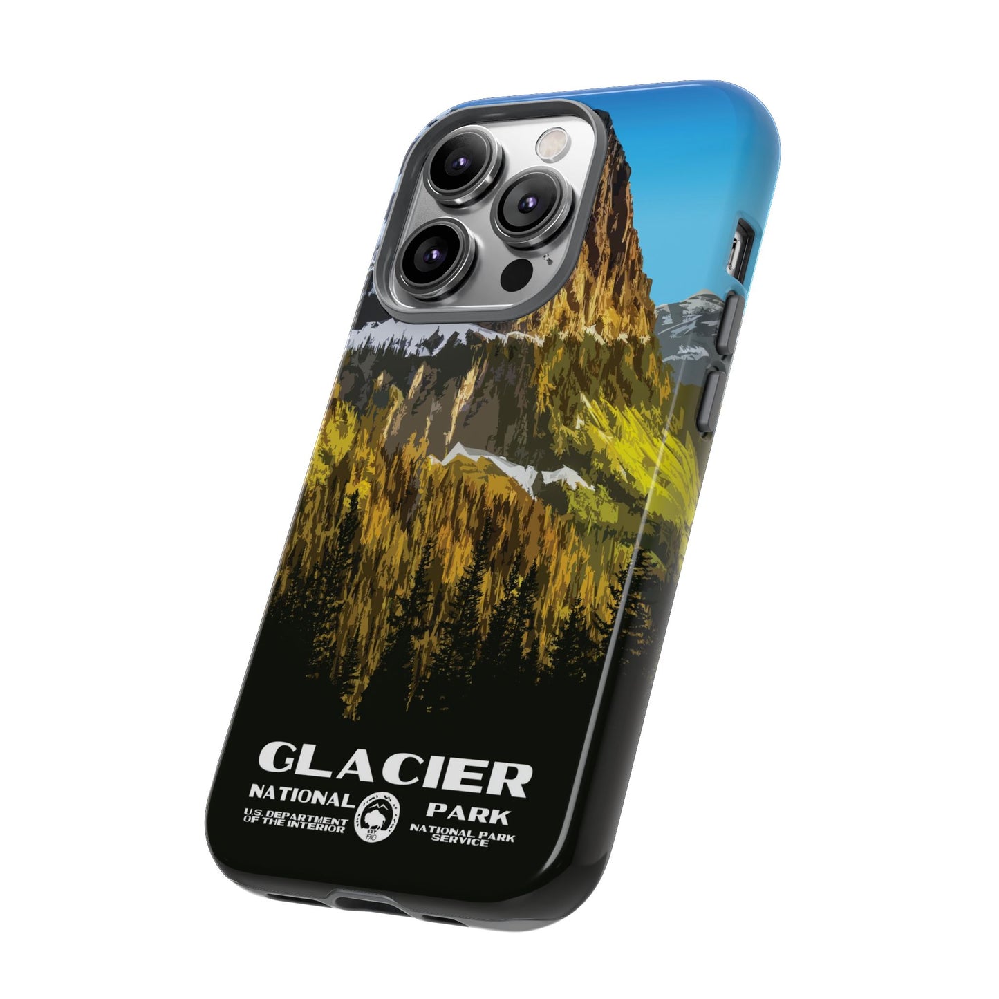 Glacier National Park Phone Case - WPA Style