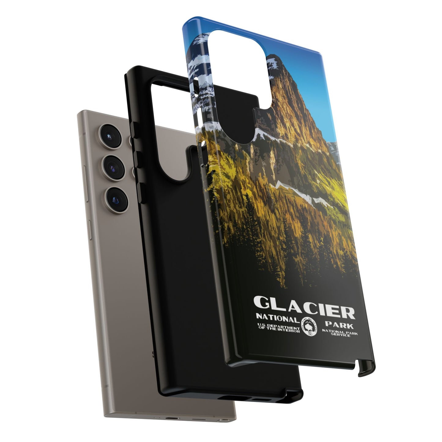 Glacier National Park Phone Case - WPA Style