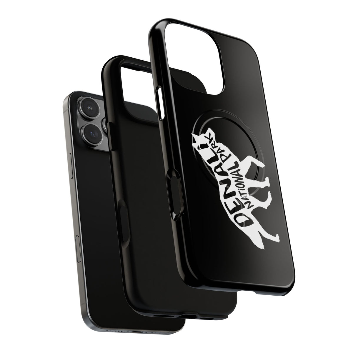 Denali National Park iPhone Case with MagSafe - Wolf Design