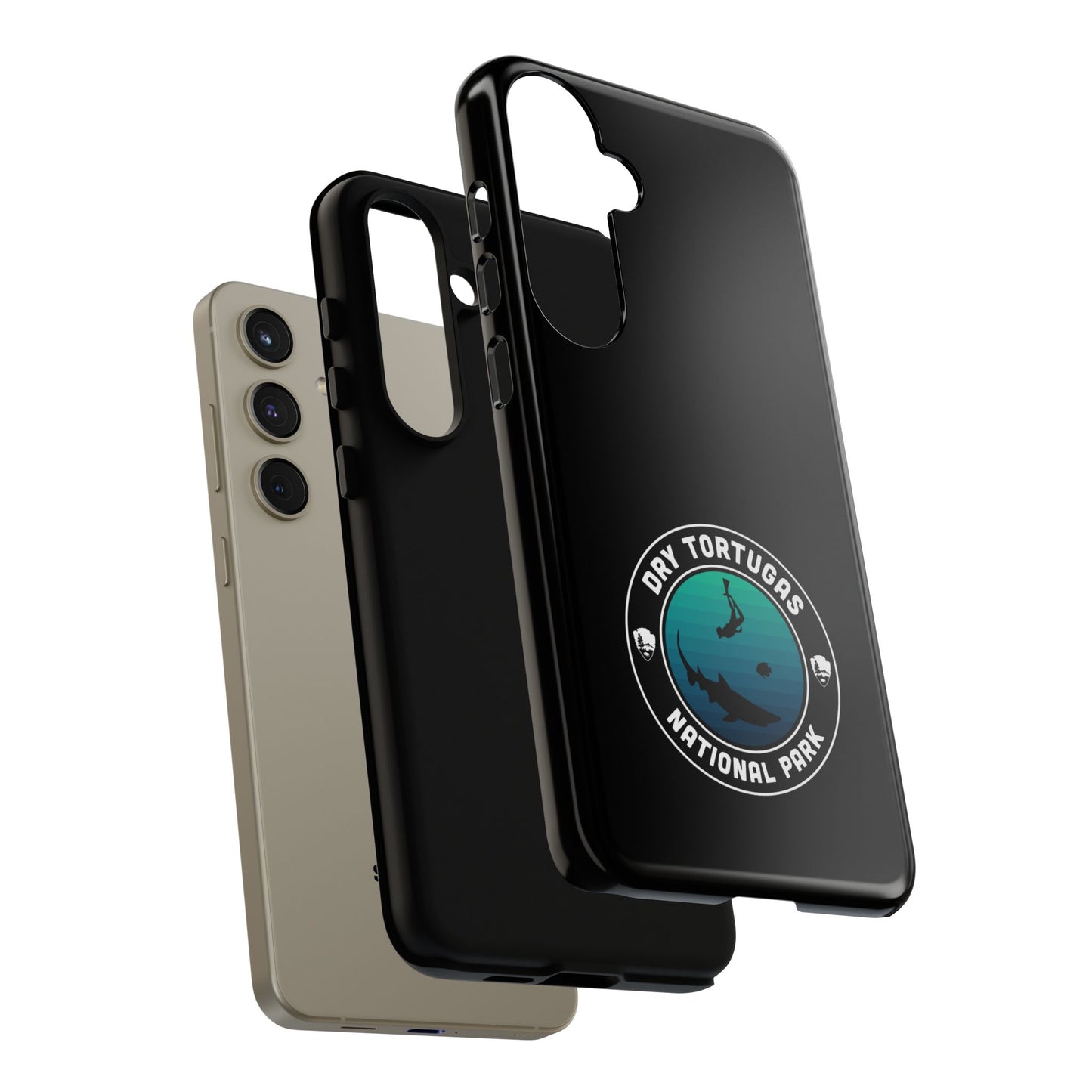 Dry Tortugas National Park Phone Case - Round Emblem Design