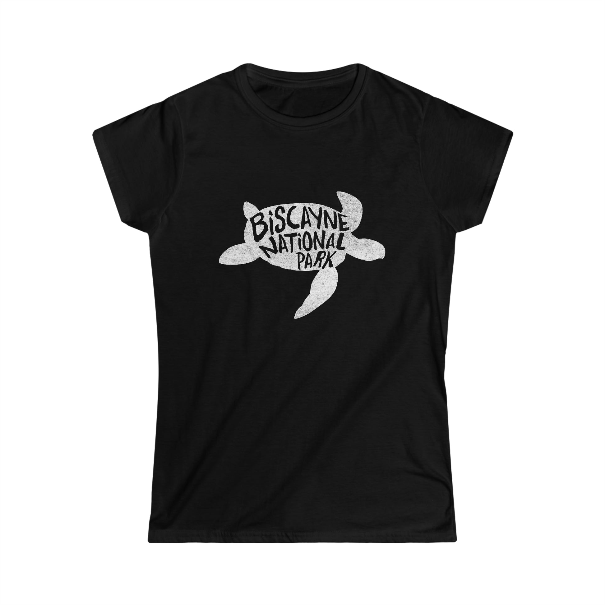 Biscayne National Park Women's t-shirt featuring Sea Turtle