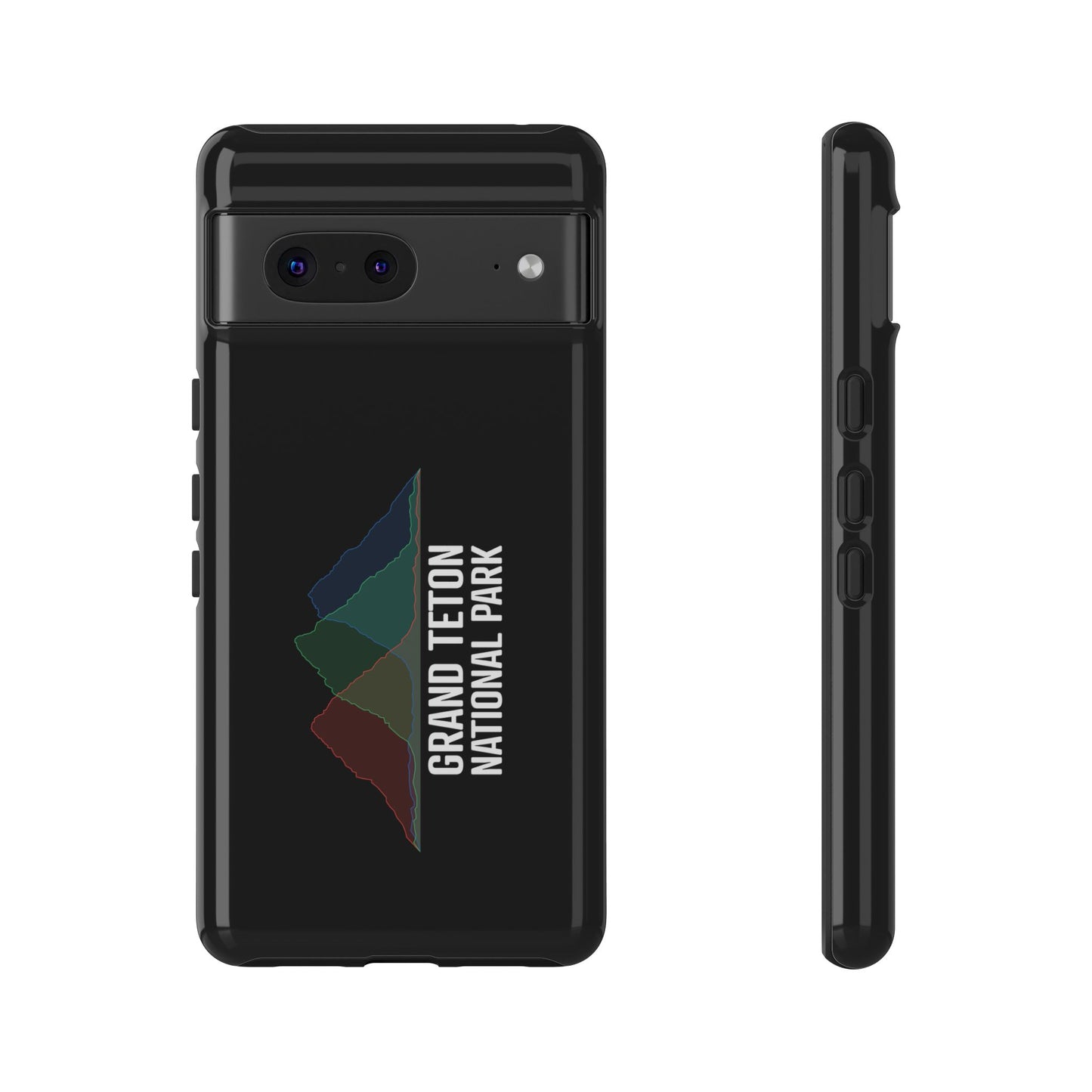 Grand Teton National Park Phone Case - Histogram Design