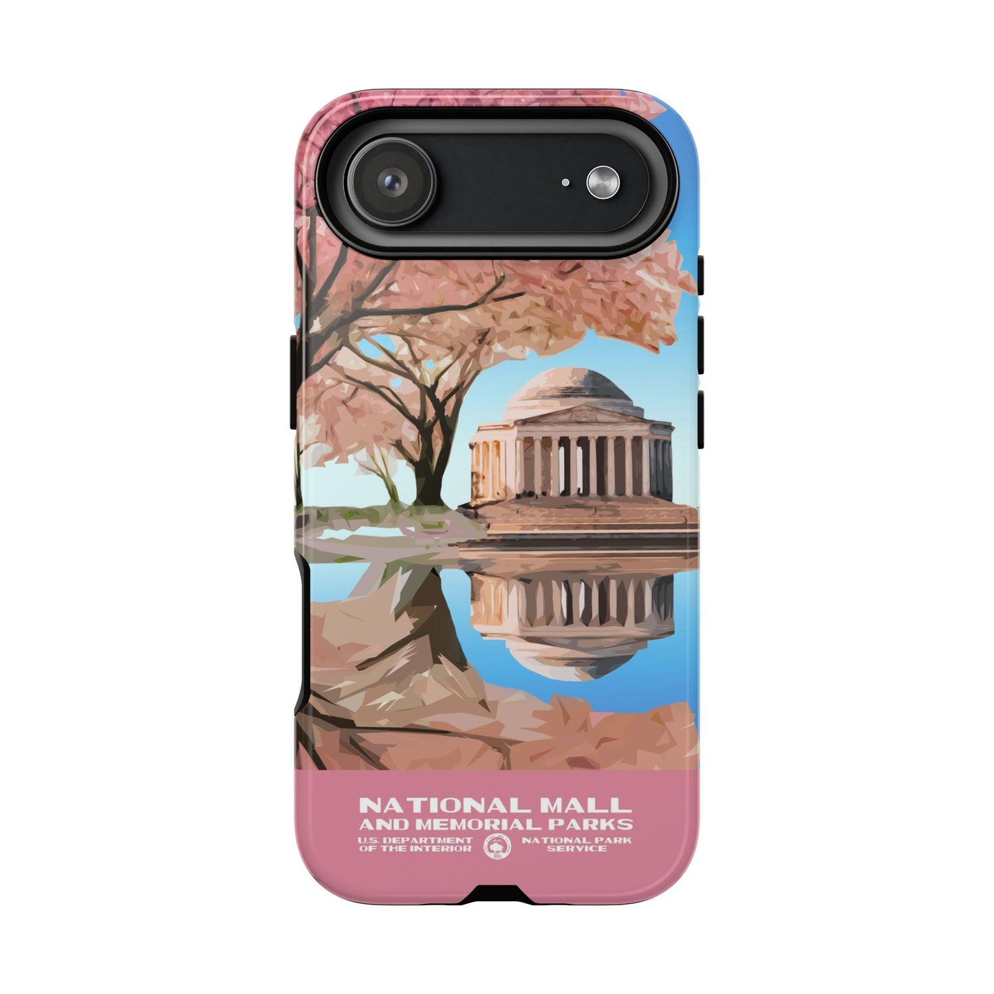 National Mall Washington DC WPA Phone Case
