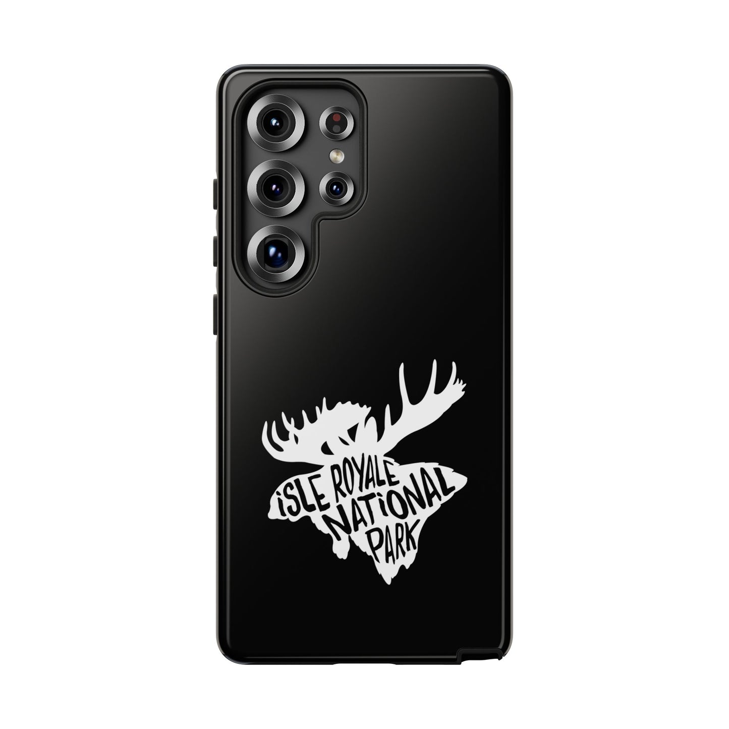Isle Royale National Park Phone Case - Moose Design