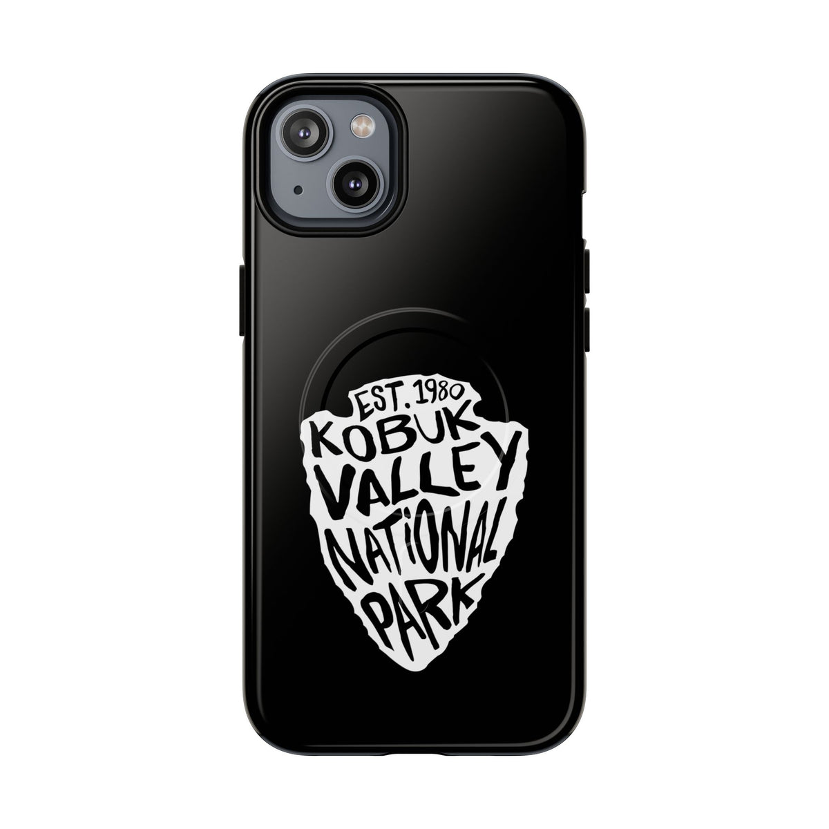Kobuk Valley National Park iPhone Case with MagSafe - Arrowhead Design
