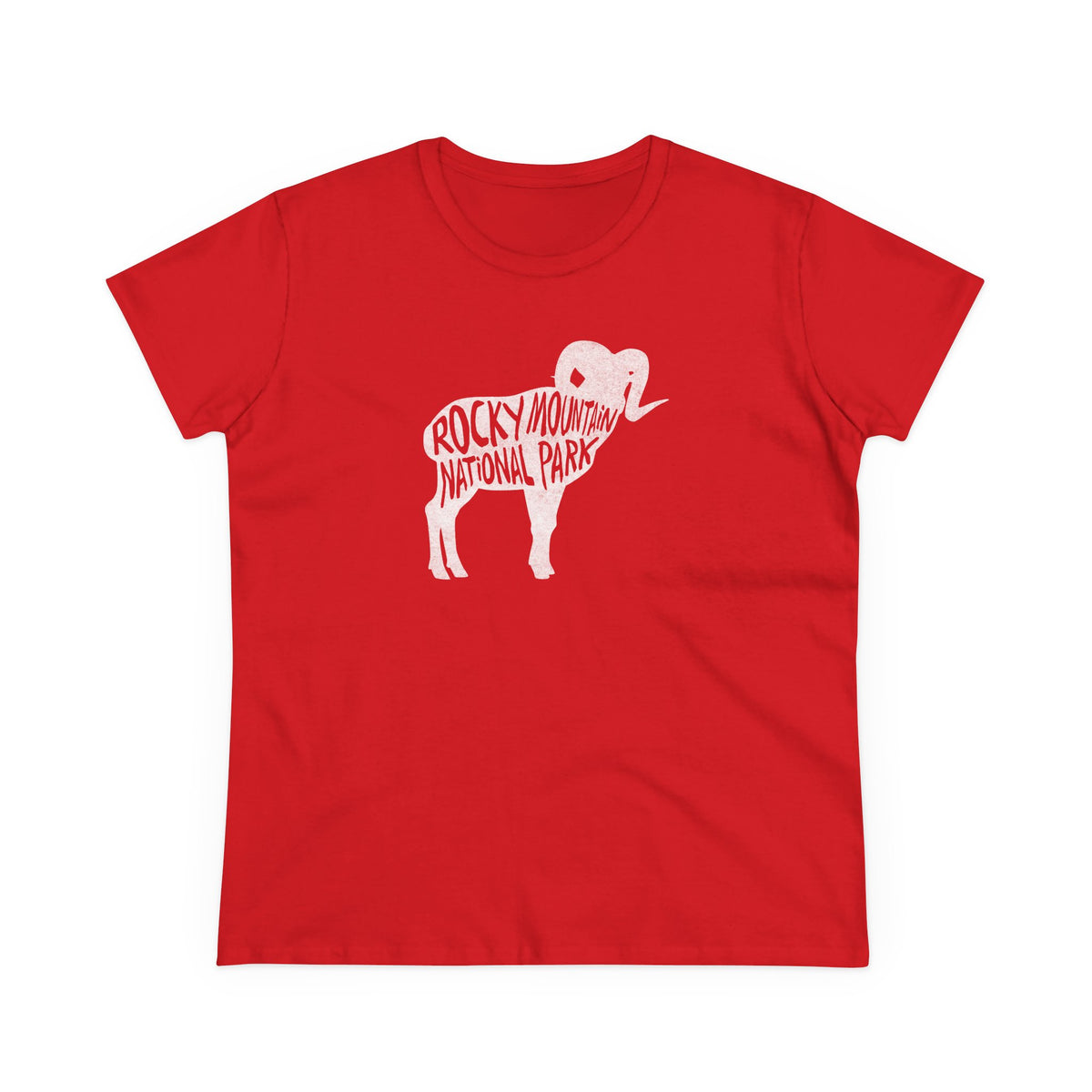 Rocky Mountain National Park Women's T-Shirt - Bighorn Sheep