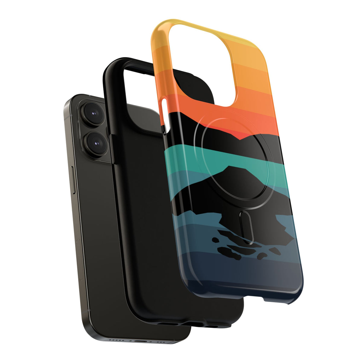 Crater Lake National Park iPhone Case with MagSafe - Gradient Design
