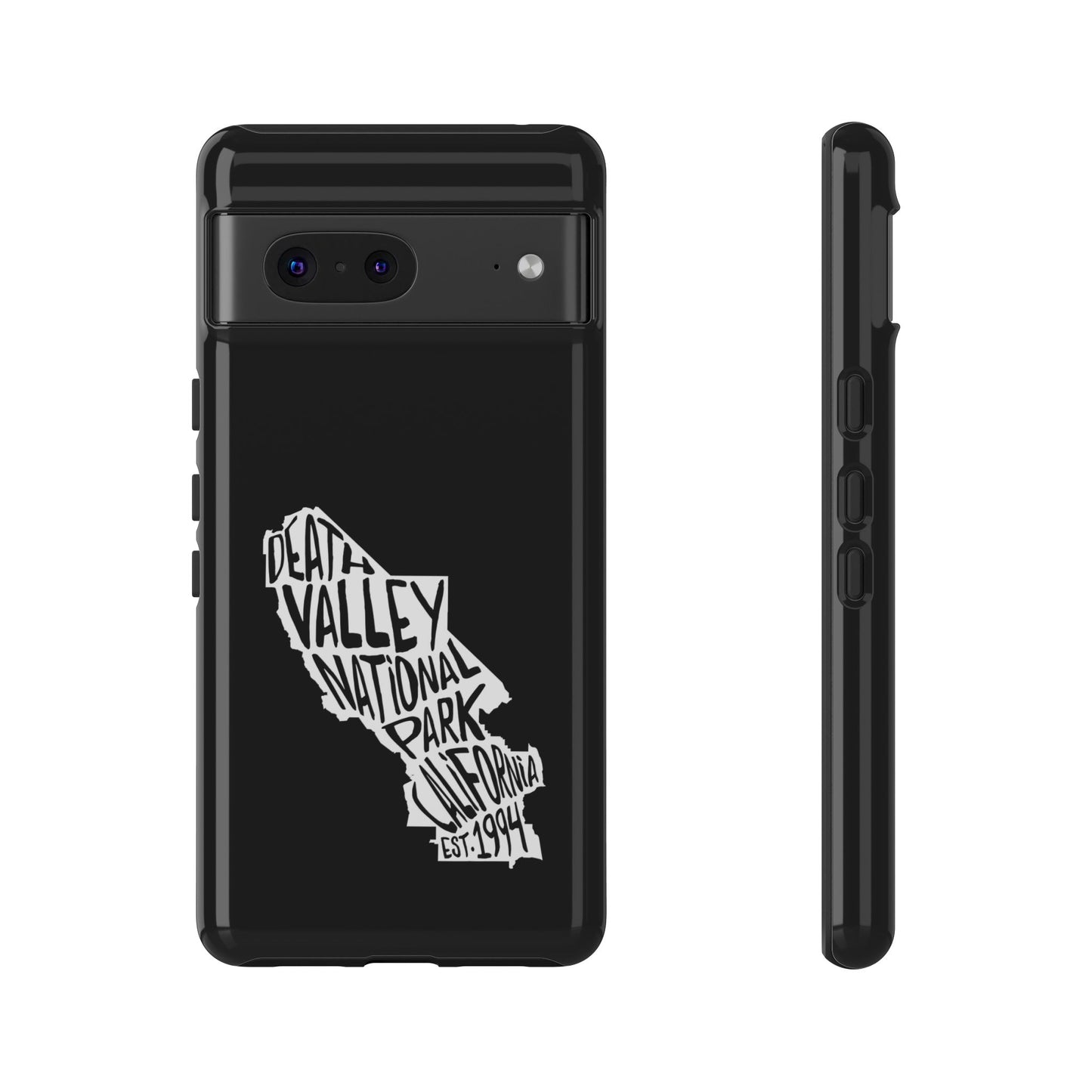 Death Valley National Park Phone Case - Map Design
