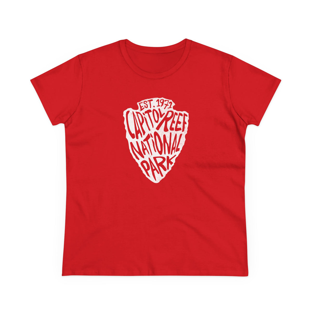 Capitol Reef National Park Women's T-Shirt - Arrowhead Design