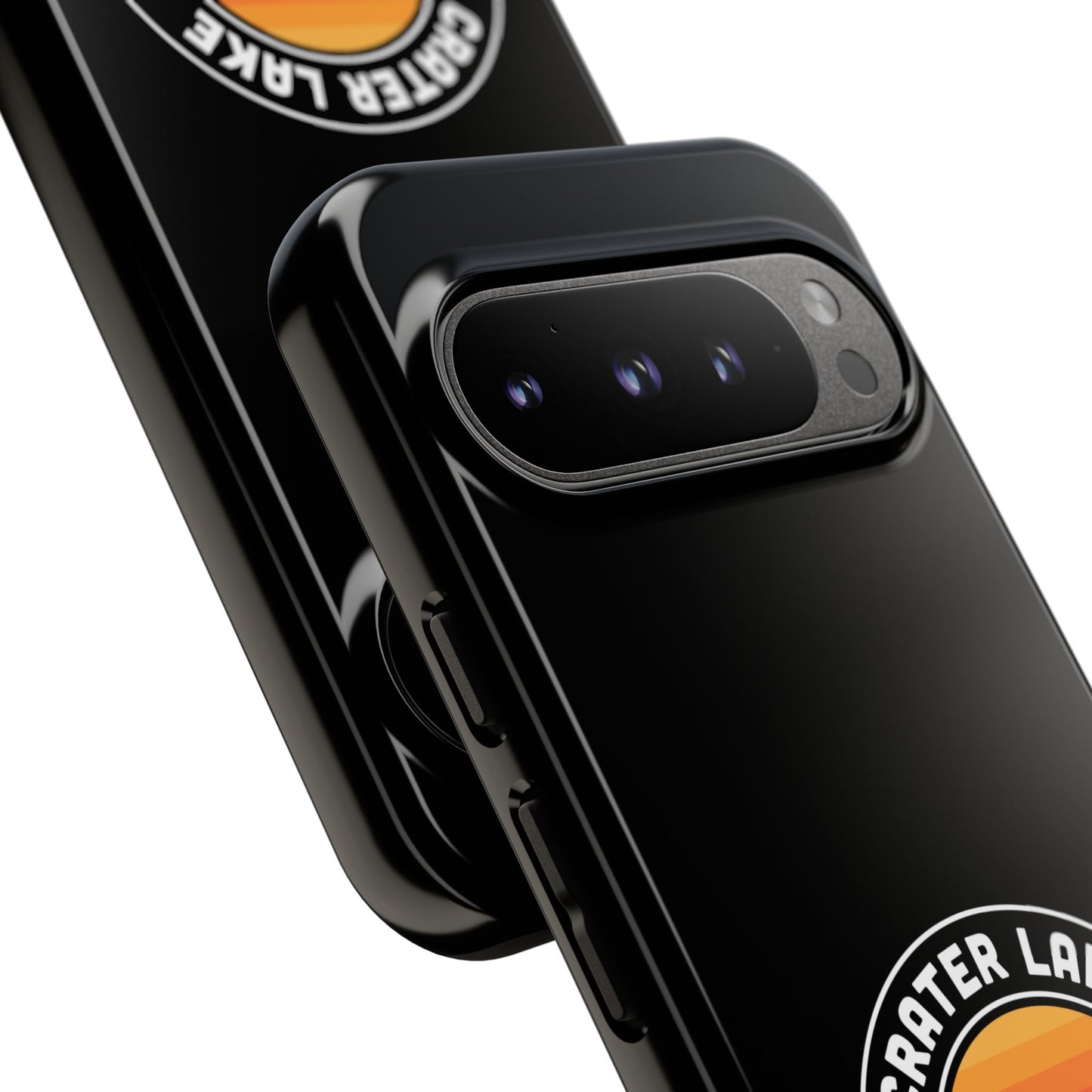 Crater Lake National Park Phone Case - Round Emblem Design