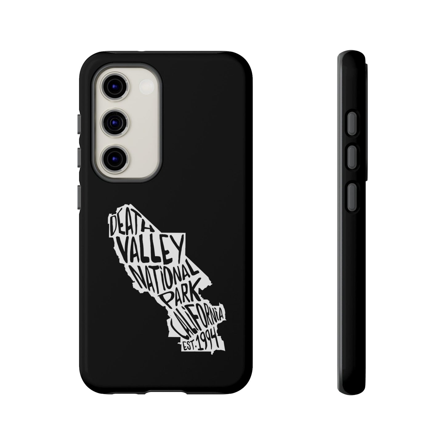 Death Valley National Park Phone Case - Map Design