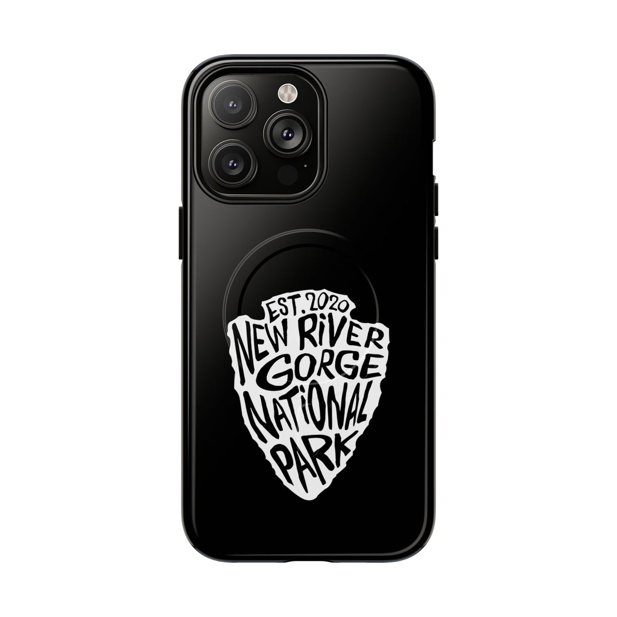 New River Gorge National Park iPhone Case with MagSafe - Arrowhead Design