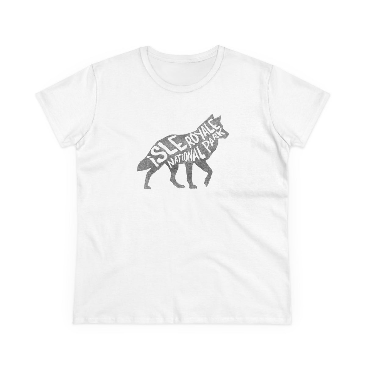 Isle Royale National Park Women's T-Shirt - Wolf