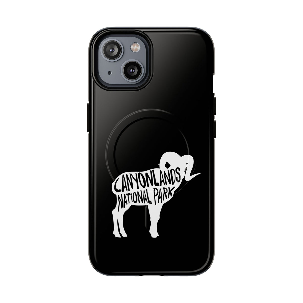 Canyonlands National Park iPhone Case with MagSafe - Bighorn Sheep Design