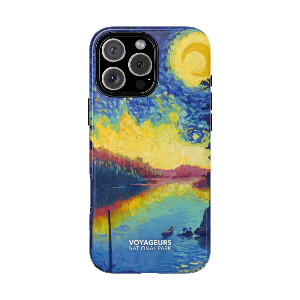 Voyageurs National Park iPhone Case with MagSafe - Starry Night