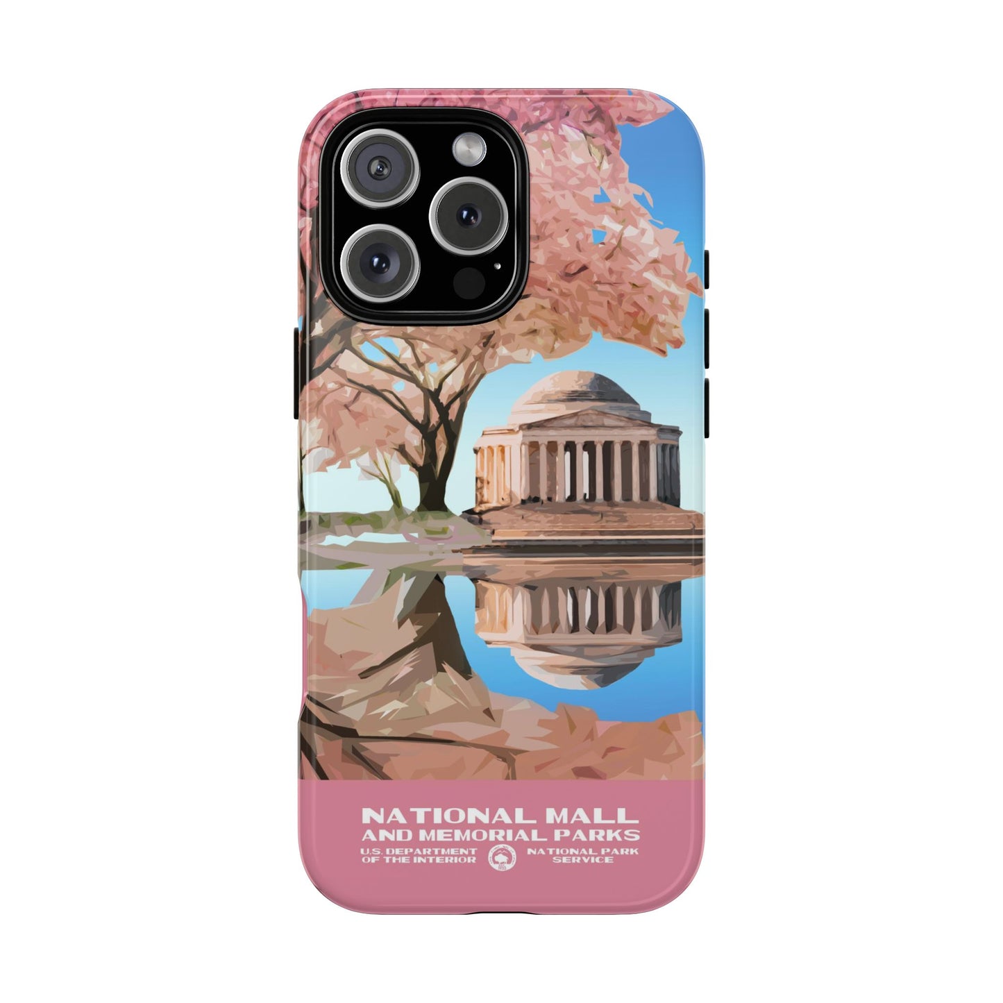 National Mall Washington DC WPA Phone Case