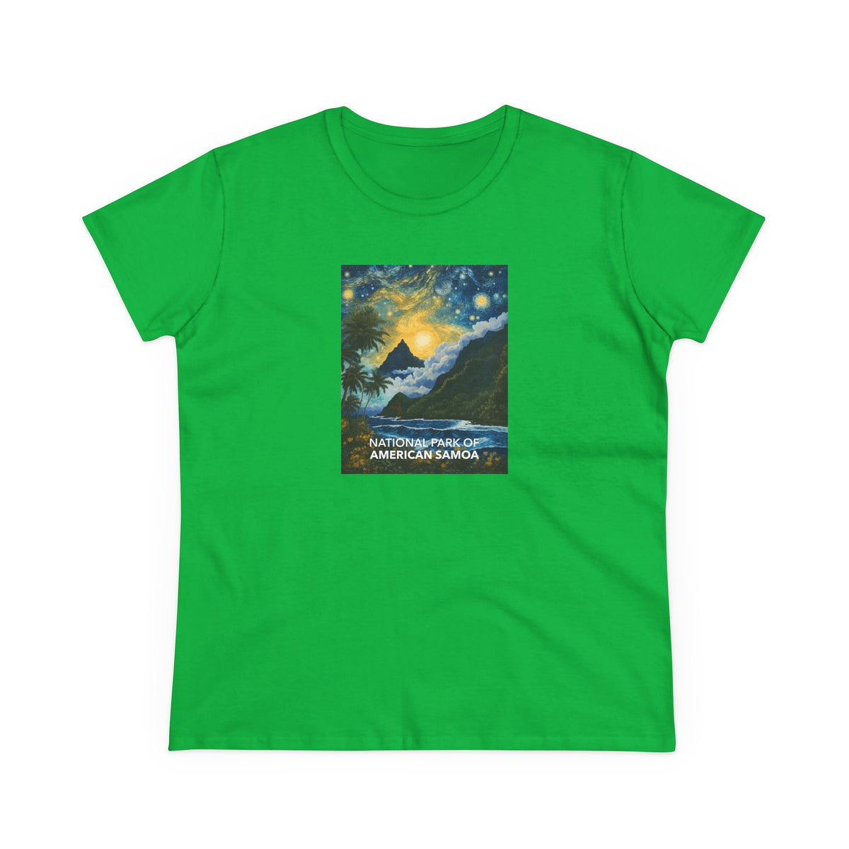 National Park of American Samoa Women's T-Shirt - Starry Night