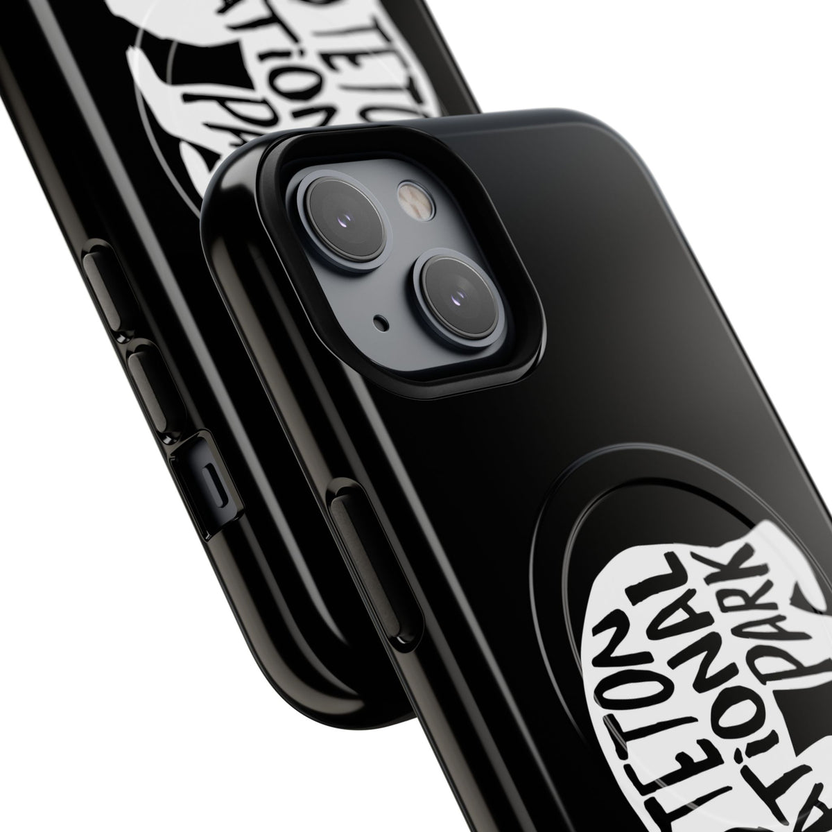 Grand Teton National Park iPhone Case with MagSafe - Grizzly Bear Design