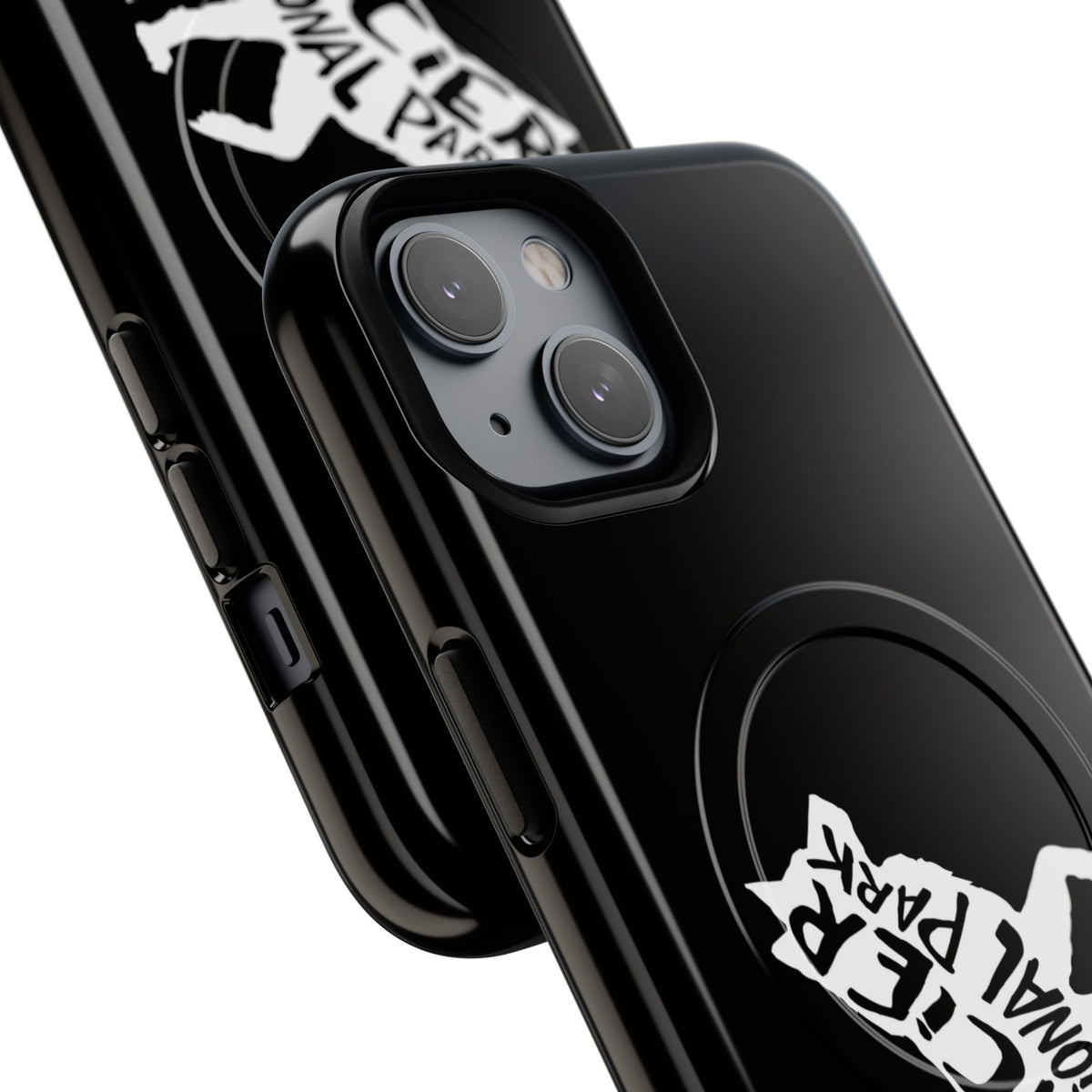 Glacier National Park iPhone Case with MagSafe - Wolf Design