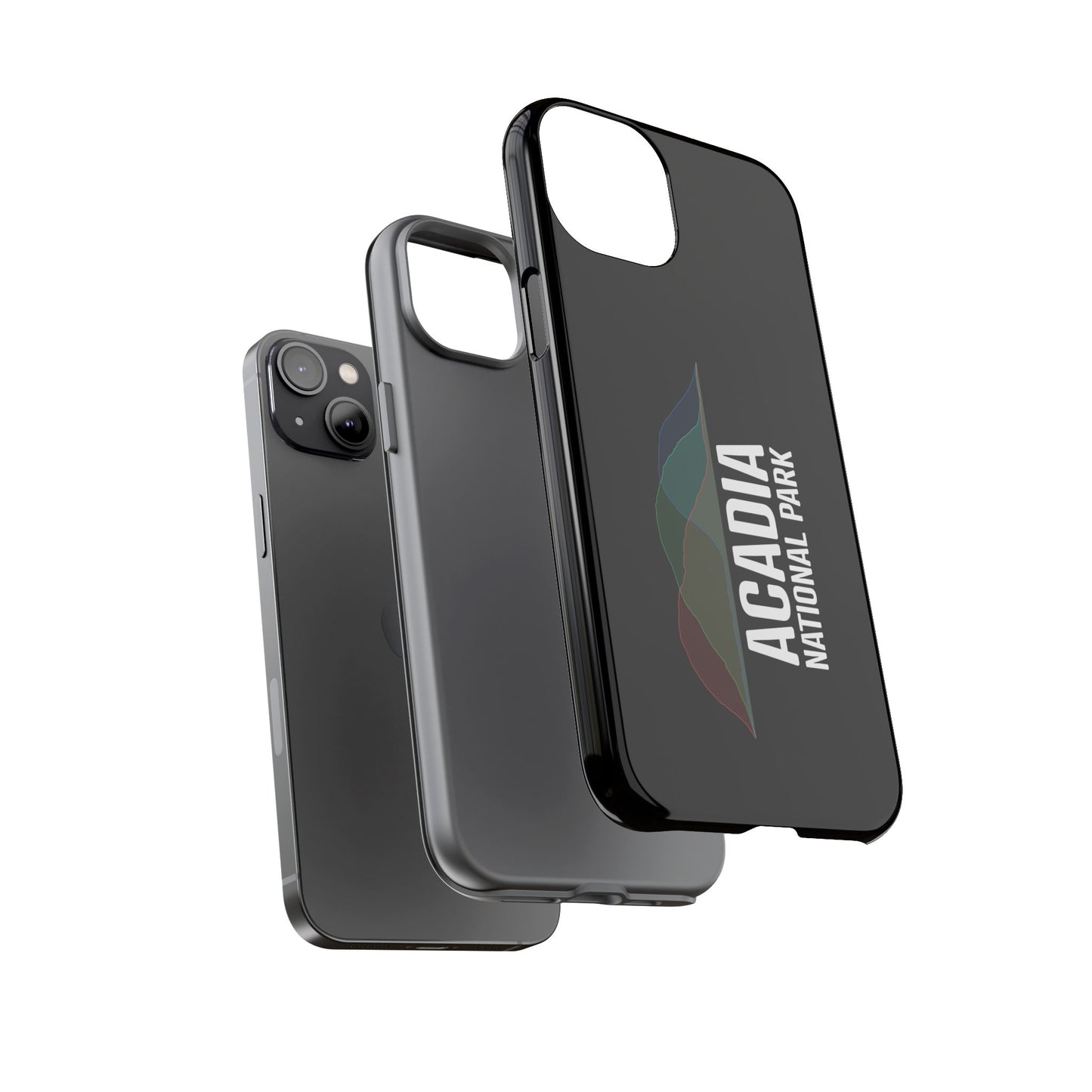 Acadia National Park Phone Case - Histogram Design