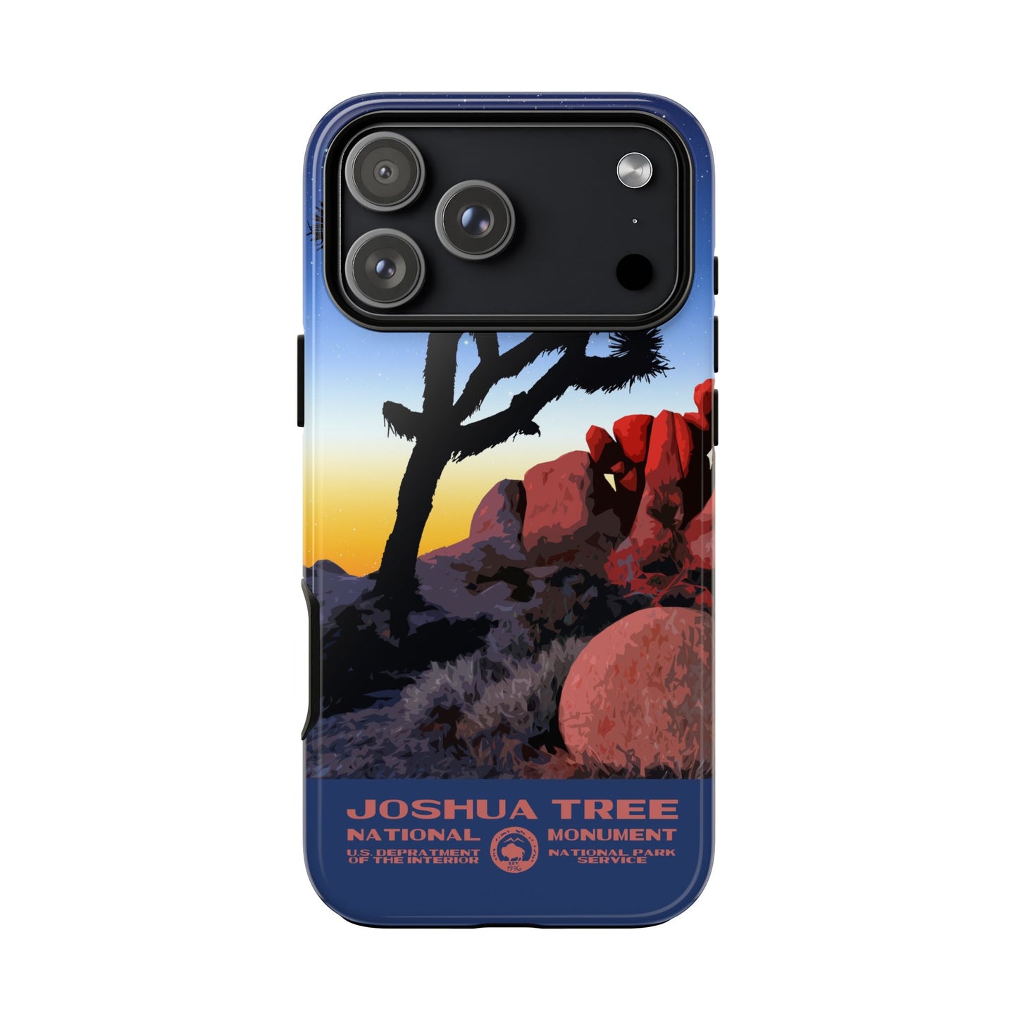 Joshua Tree National Park Phone Case - Night
