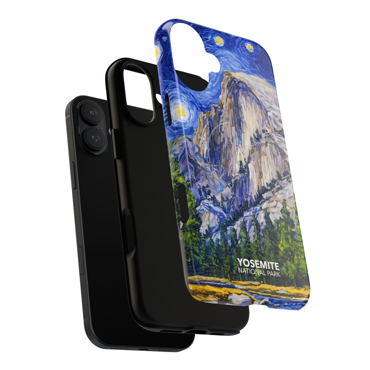 Yosemite National Park iPhone Case with MagSafe - Starry Night