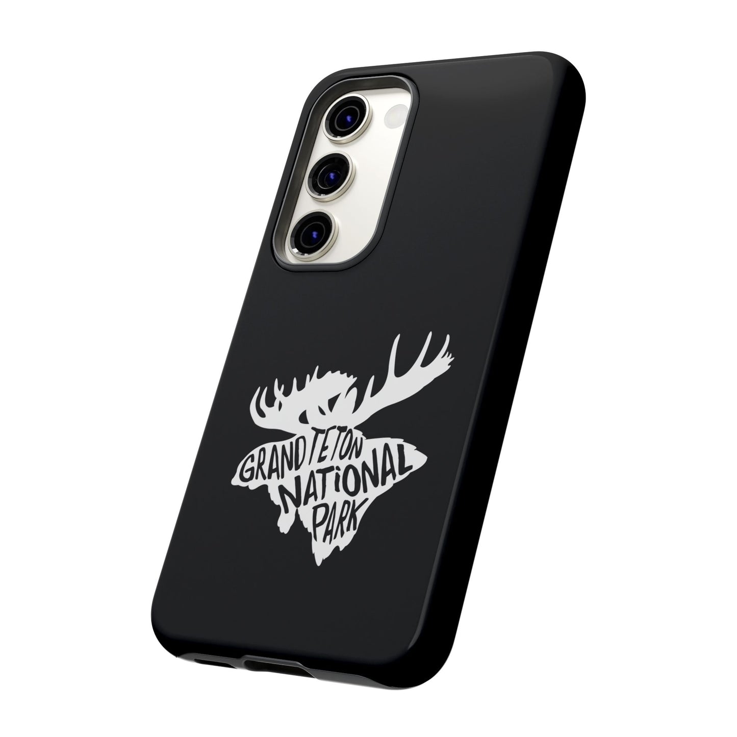 Grand Teton National Park Phone Case - Moose Design