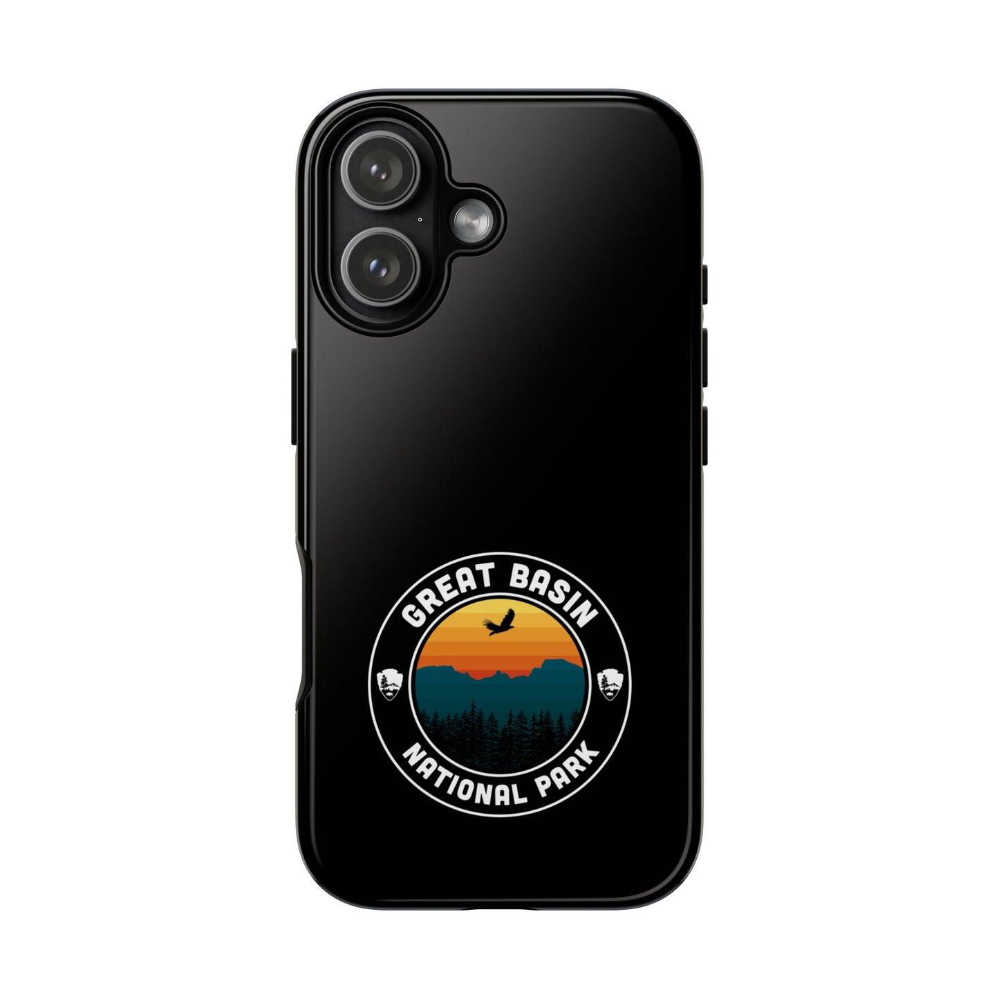 Great Basin National Park Phone Case - Round Emblem Design