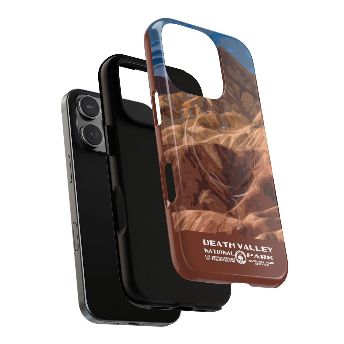 Death Valley National Park iPhone Case with MagSafe - Zabriskie Point