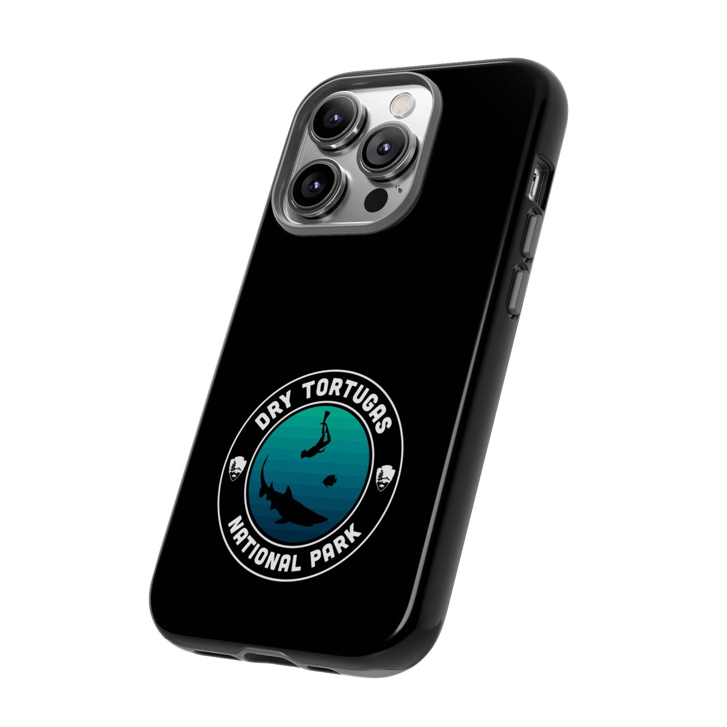 Dry Tortugas National Park Phone Case - Round Emblem Design