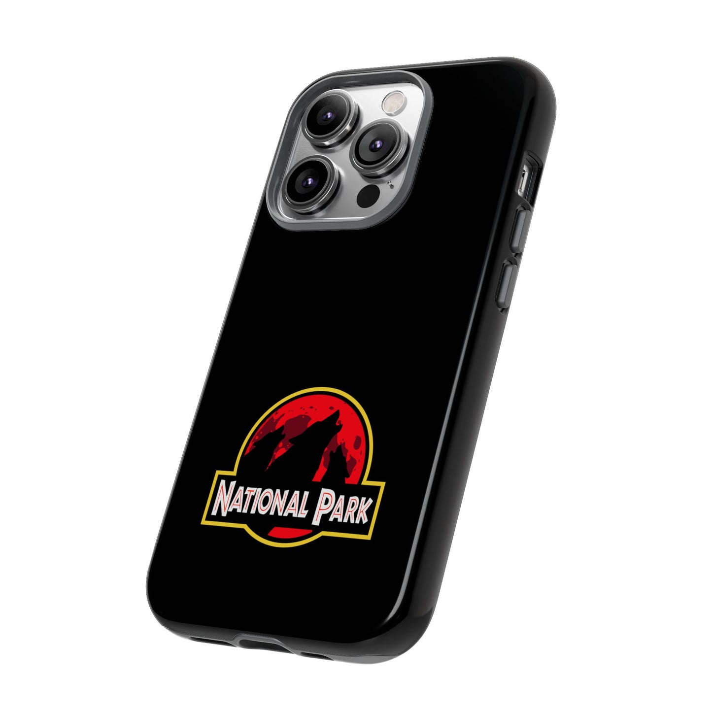 3 Wolf National Park Phone Case - Parody Logo