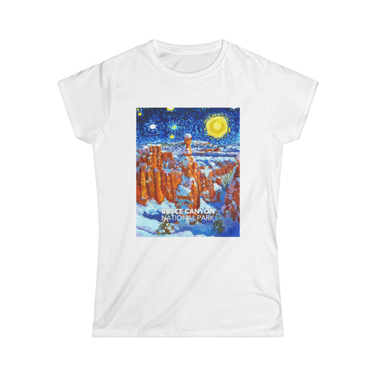 Bryce Canyon National Park T-Shirt - Women's Starry Night