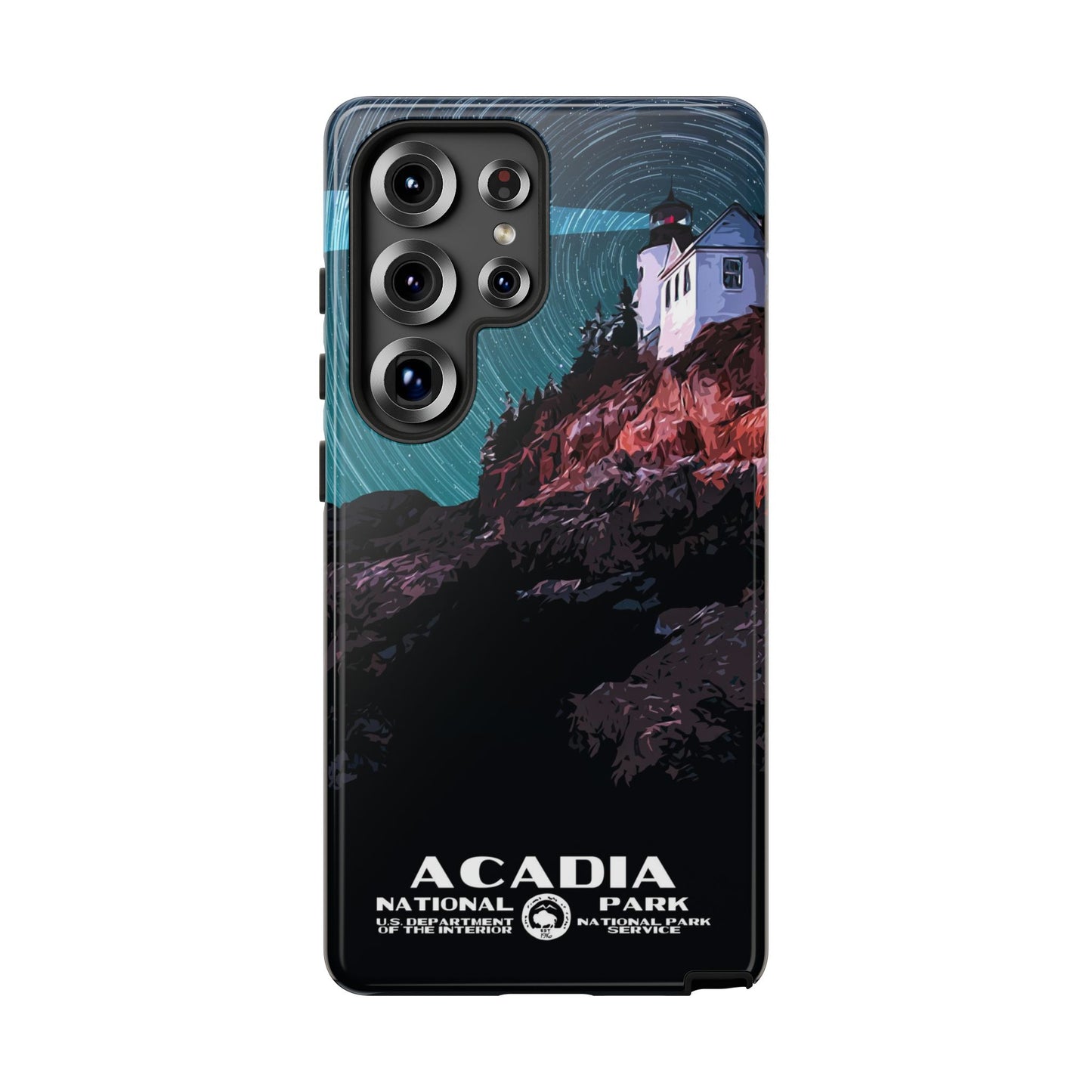 Acadia National Park Phone Case - WPA Style