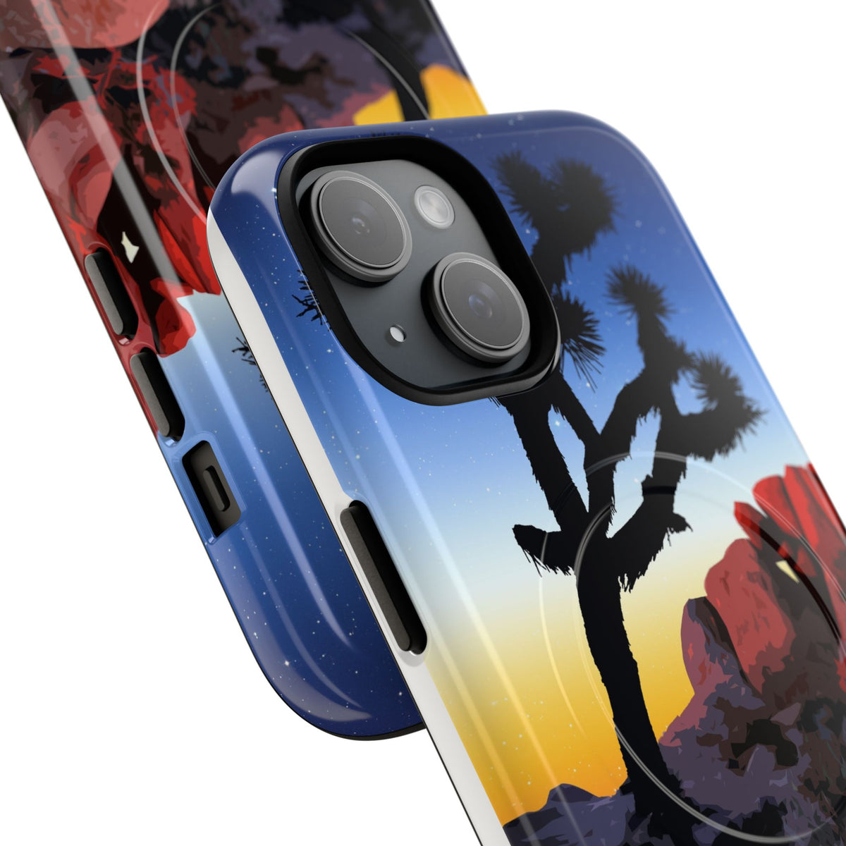 Joshua Tree National Park iPhone Case with MagSafe - Night