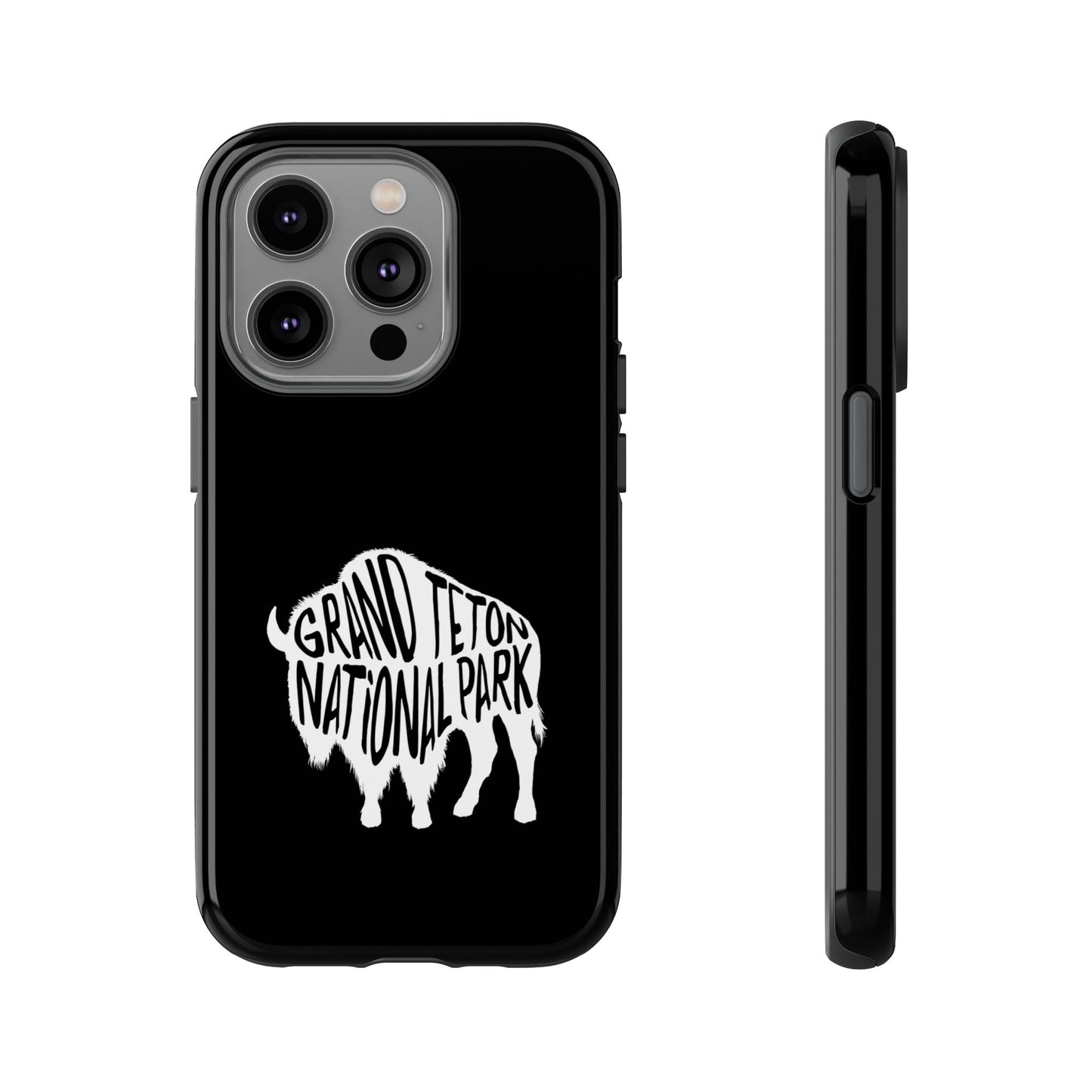 Grand Teton National Park Phone Case - Bison Design