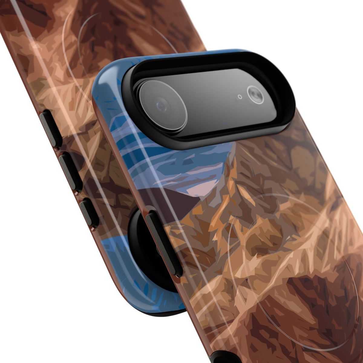 Death Valley National Park iPhone Case with MagSafe - Zabriskie Point