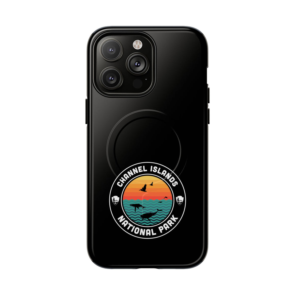 Channel Islands National Park iPhone Case with MagSafe - Round Emblem Design