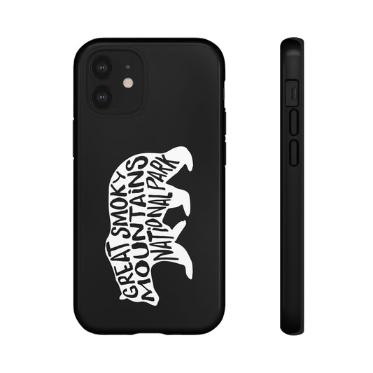 Great Smoky Mountains National Park Phone Case - Black Bear Design